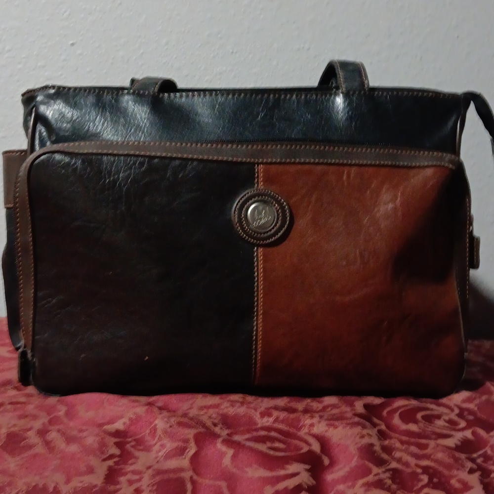 Mouflon leather handbag/purse